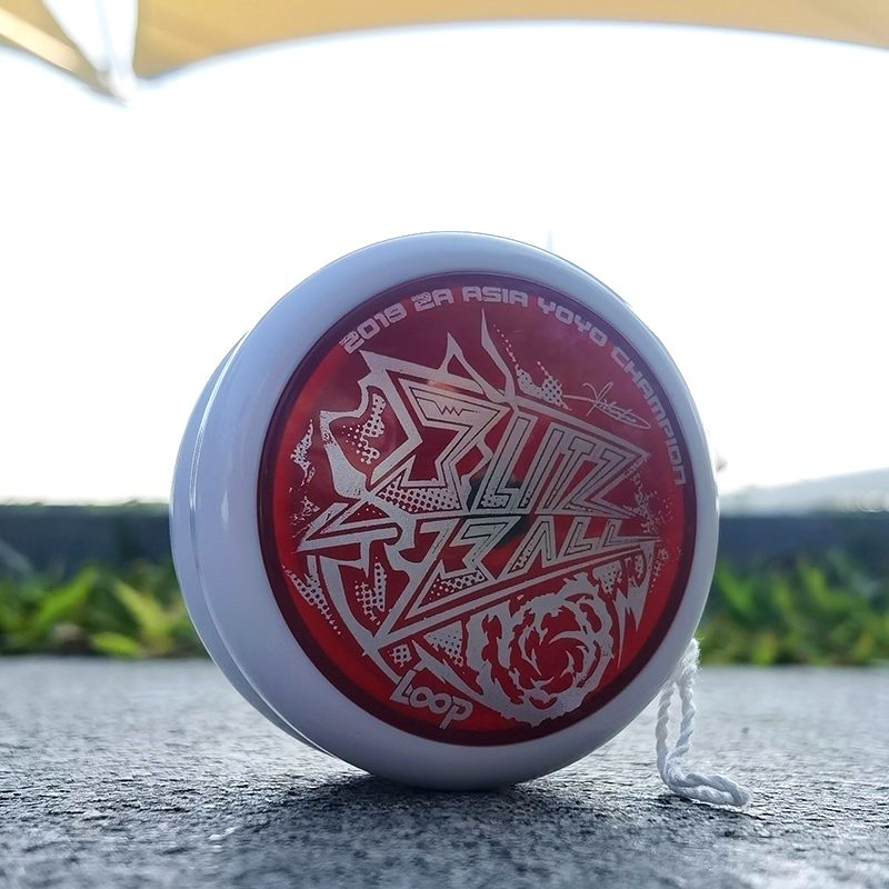 White-Clear Red Cap White Logo